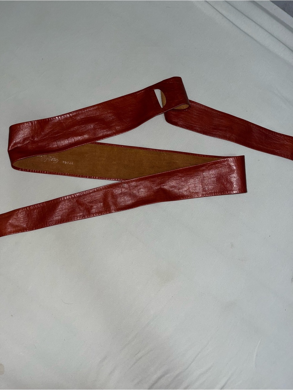 Vintage Wrap Leather Waist Belt